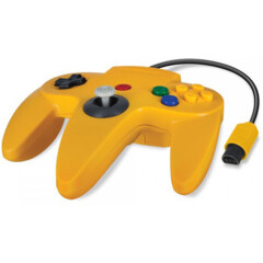 Nintendo 64 (N64) Controller Unofficial Yellow [Loose Game/System/Item]